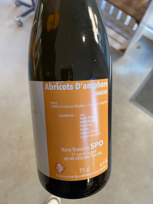Abricots d'amphore 2023/ Brasserie SPO
